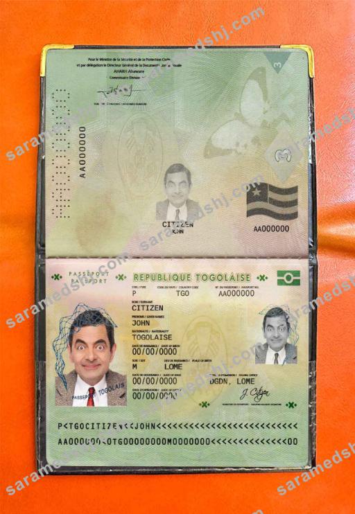 Togo passport photo look